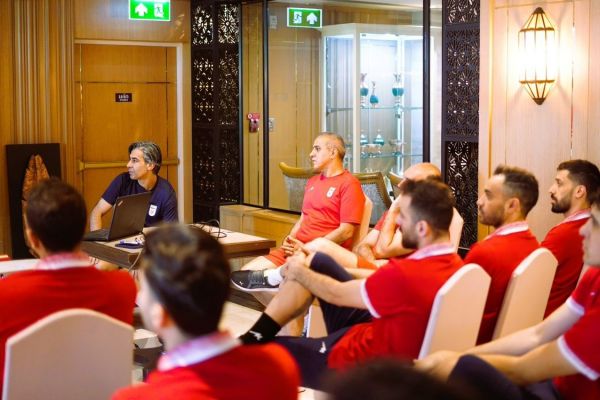  جلسه فنی تیم ملی ایران برای بازی با بحرین برگزار شد