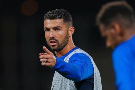 رونالدو با ریش چه شکلی میشود عکس