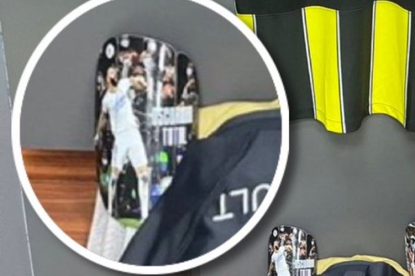  عکس؛ ساق‌بند کریم بنزما در الاتحاد با طرح دوران حضورش در رئال مادرید