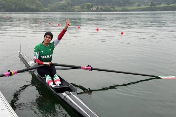  کسب اولین سهمیه المپیک قایقرانی توسط فاطمه مجلل