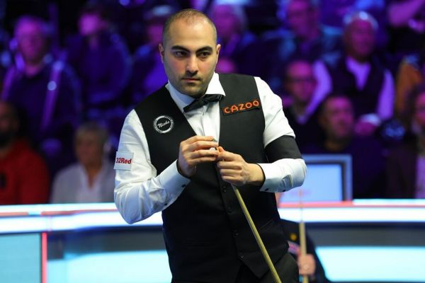 اسنوکر قهرمانی جهان دومین شکست حسین وفایی مقابل ترامپ