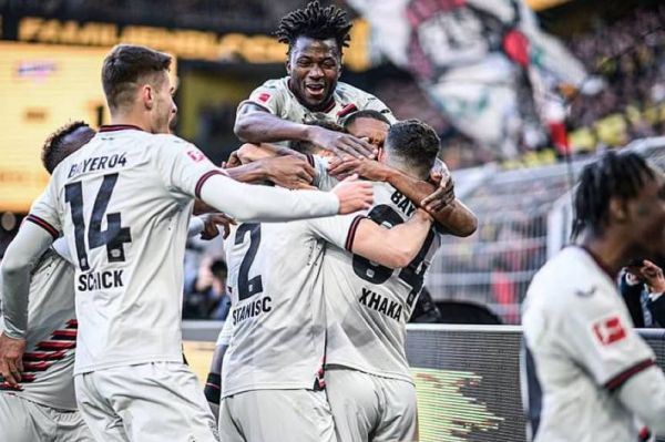  ۱۱ گل لحظه آخری برای ۴۵ بازی شکست ناپذیری بایرلورکوزن