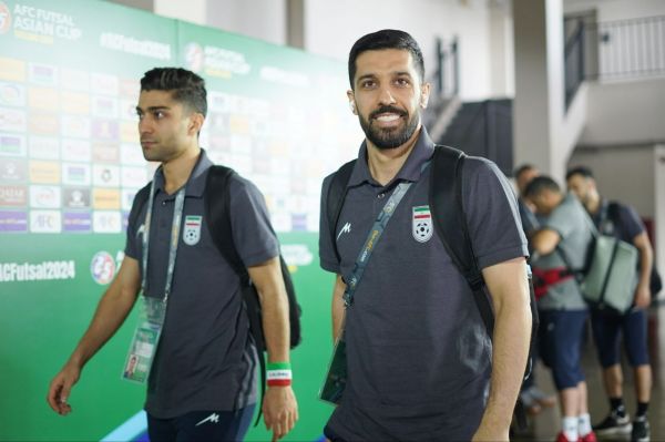  گزارش تصویری  وورد تیم ملی فوتسال به سالن بانکوک آرنا