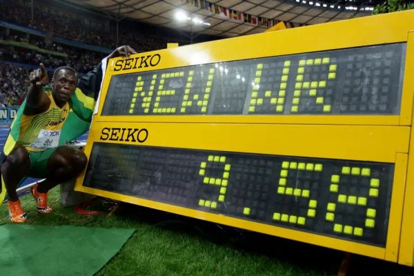 کریخوانی یوسین بولت با کیلیان امباپه