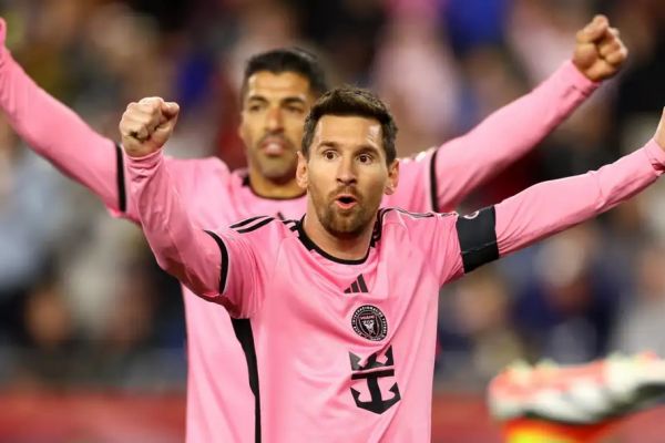  واکنش مسی به برد پرگل اینتر میامی مقابل نیوانگلند