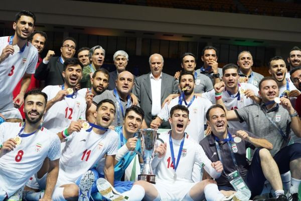  کمیته ملی المپیک قهرمانی تیم ملی فوتسال را تبریک گفت