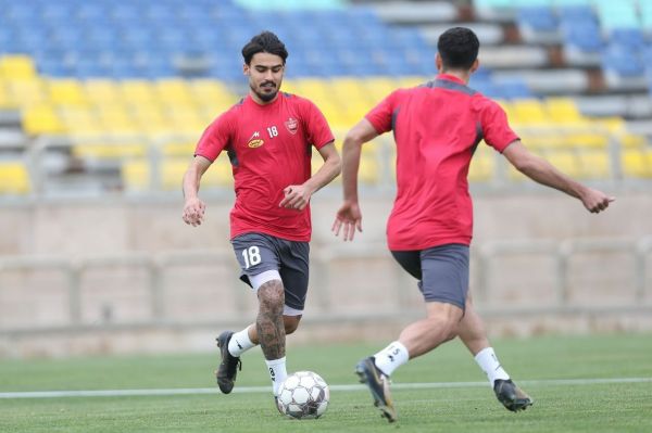  تمرین و ریکاوری سرخپوشان در هوای ابری و بارانی