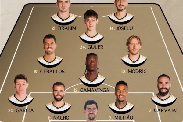 ترکیب رئال مادرید و کادیز؛ حضور کورتوا و ستاره ترکیهای