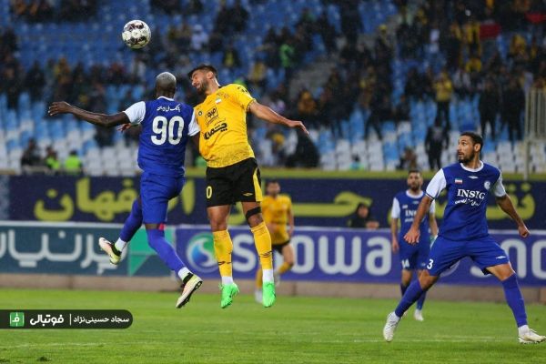 هفته بیستوششم لیگ برتر سپاهان در خانه متوقف شد