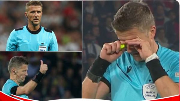  چرا داور بازی پی‌اس‌جی و دورتموند گریه کرد