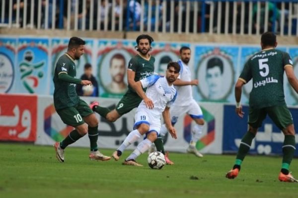  پیروزی شمس آذر مقابل ملوان در پایان نیمه نخست