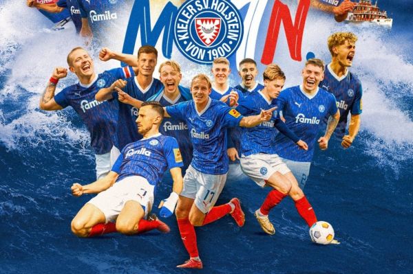 هولشتاین کیل برای نخستین بار در تاریخ خود راهی بوندسلیگا شد