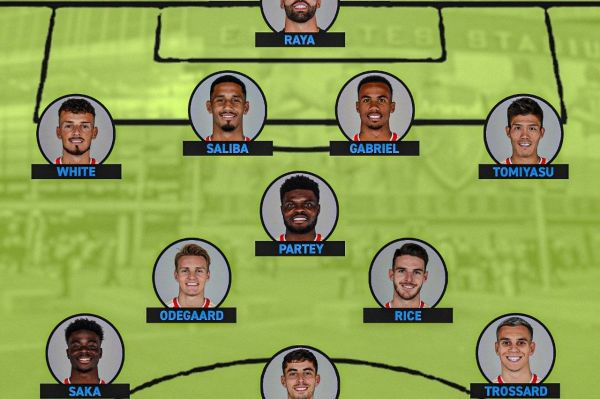  ترکیب دو تیم منچستریونایتد و آرسنال اعلام شد