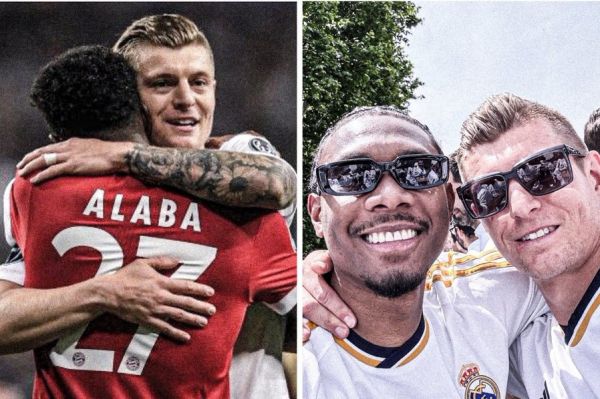 دو بازیکن رئال مادرید که با هم در بوندسلیگا قهرمان شده بودند عکس