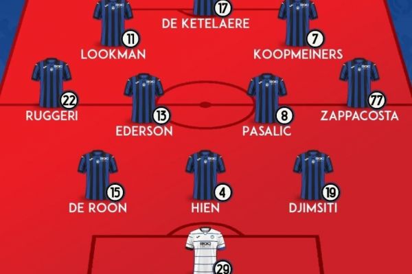  ترکیب یوونتوس و آتالانتا برای فینال جام حذفی ایتالیا