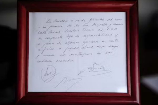  نخستین قرارداد لیونل مسی بالاخره به فروش رسید