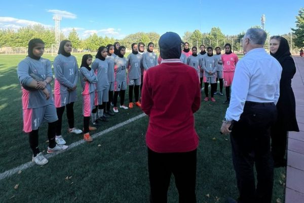  حضور جلالی در تمرینات تیم های ملی فوتبال و فوتسال بانوان