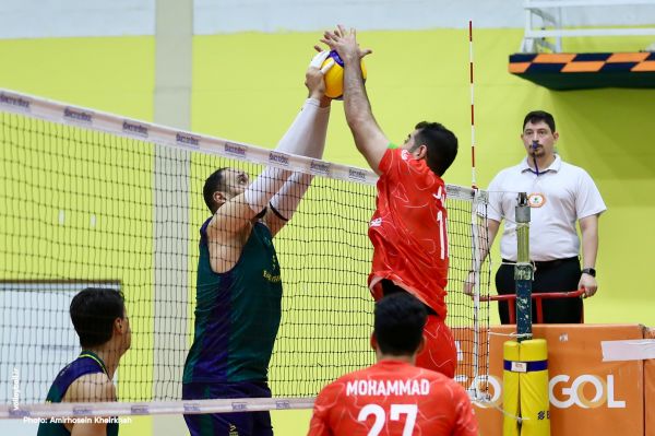 گزارش تصویری دیدار تدارکاتی تیمهای ملی والیبال ایران و برزیل