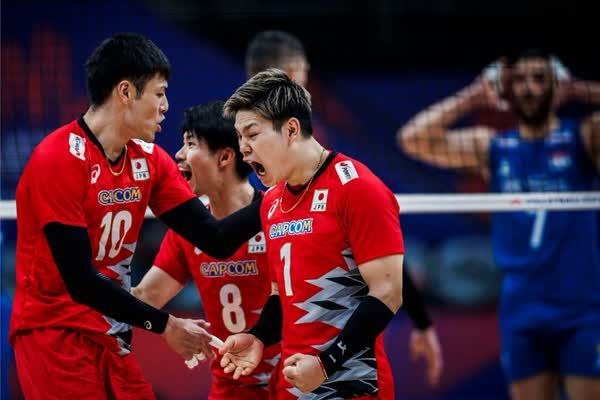  لیگ ملت‌های والیبال ‌ ژاپن صدرنشین‌ شد، ایران سیزدهم