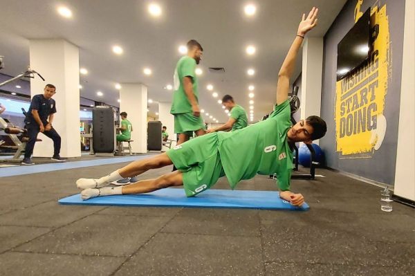  ریکاوری بازیکنان تیم ملی جوانان پس از پیروزی پرگل