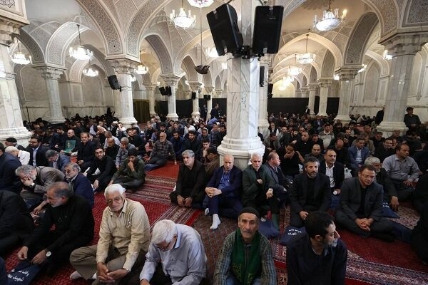  حضور وزیر ورزش در مراسم یادبود شهید ابراهیم رئیسی