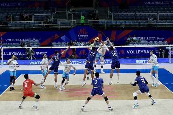 گزارش تصویری دیدار تیمهای ملی والیبال ایران و آرژانتین