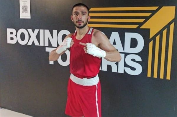  بوکس گزینشی المپیک  پیروزی پرویزی مقابل حریف آلمانی