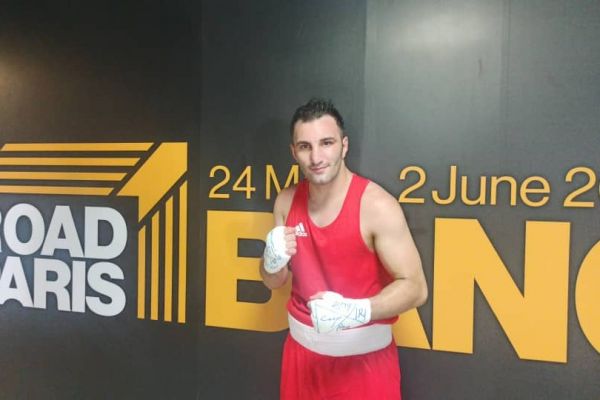  بوکس گزینشی المپیک  قشلاقی با شکست مقابل نماینده ارمنستان حذف شد