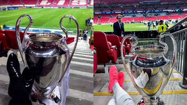  شوامنی و تکرار عکس معروف ژابی آلونسو با جام قهرمانی چمپیونزلیگ