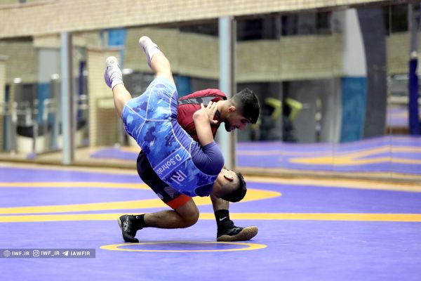  گزارش تصویری  تمرین تیم ملی کشتی فرنگی بزرگسالان