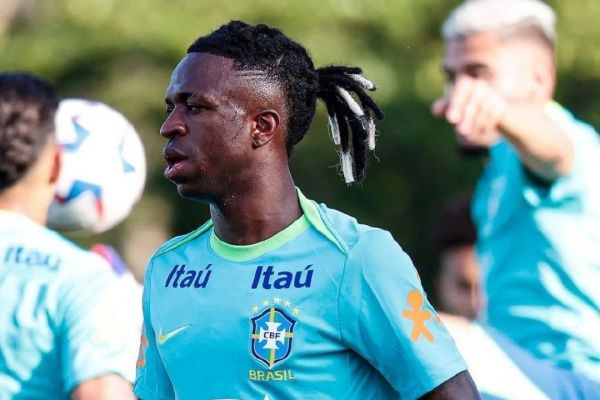  مدل موی جدید وینیسیوس جونیور در اردوی تیم ملی برزیل