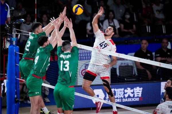  دیدار والیبال ایران - بلغارستان از دریچه آمار