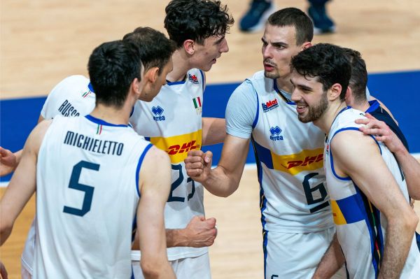 لیگ ملتهای والیبال ایتالیا از سد کوبا گذشت