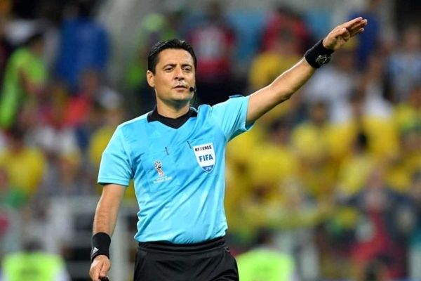 قضاوت فغانی و حیدری در بازی عمان - قرقیزستان