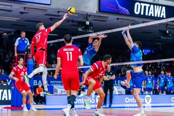 لیگ ملتهای والیبال پیروزی دشوار فرانسه مقابل آرژانتین