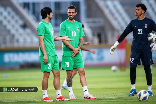  مهاجم جوان نساجی در کلاس درس سردار آزمون