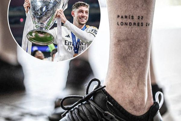  والورده و تتو کردن نام شهرهایی که در آن‌ها فاتح چمپیونزلیگ شده است