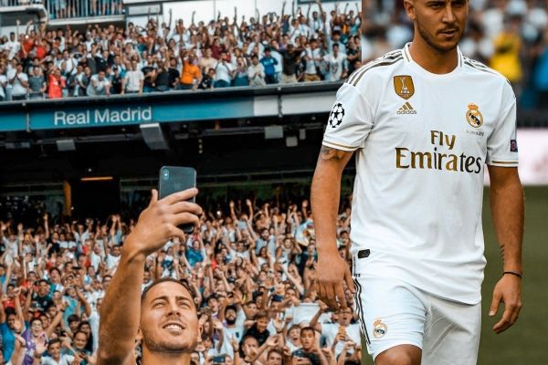  روزی که هازارد مقابل 50 هزار هوادار رئال مادرید معارفه شد