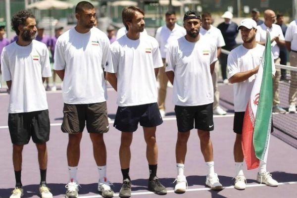  تیم ملی تنیس ایران در گروه سه آسیا ماند