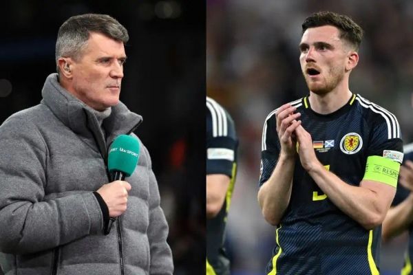  انتقاد روی کین از مصاحبه اندرو رابرتسون پس از بازی مقابل آلمان