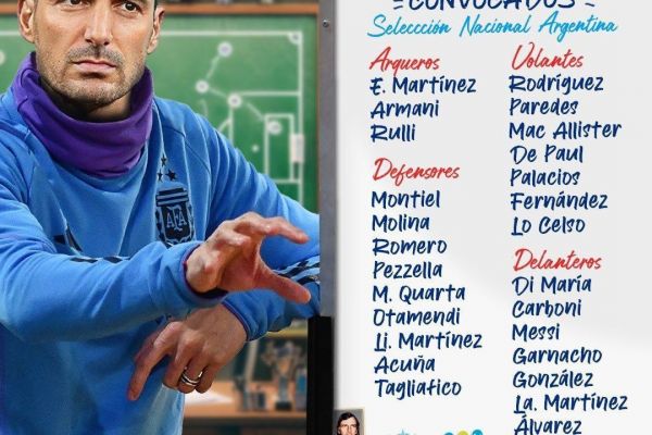  لیست رسمی تیم ملی آرژانتین برای کوپا آمریکا اعلام شد