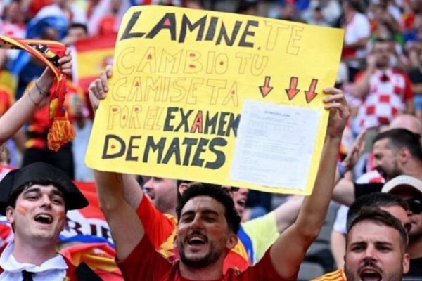  پیشنهاد منصفانه هوادار اسپانیا به لامین یامال؛ پیراهنت را بده امتحان ریاضی تو با من