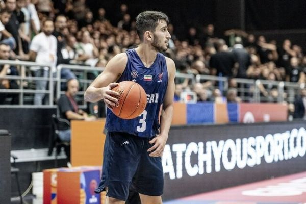  سینا واحدی در تیم رویایی لیگ قهرمانان بسکتبال آسیا قرار گرفت