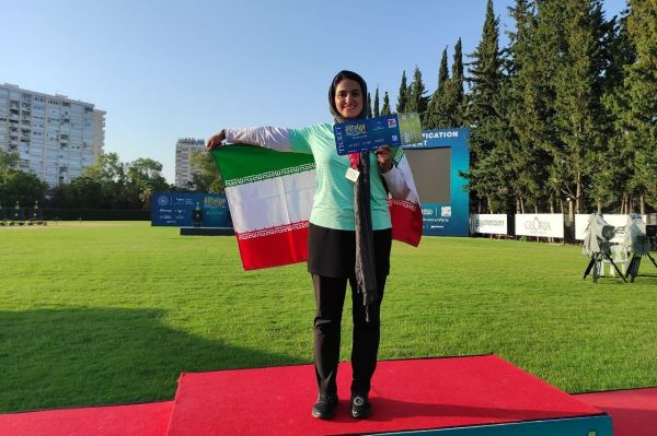  مبینا فلاح نایب قهرمان مسابقات کسب سهمیه المپیک شد