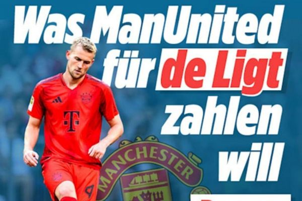 پیشنهاد اولیه منچستریونایتد برای جذب ده لیخت مورد توجه بایرن مونیخ نیست