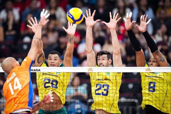  لیگ ملت‌های والیبال  آغاز هفته سوم با پیروزی برزیل