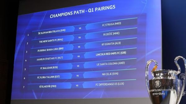 تقویم فصل جدید لیگ قهرمانان اروپا مشخص شد