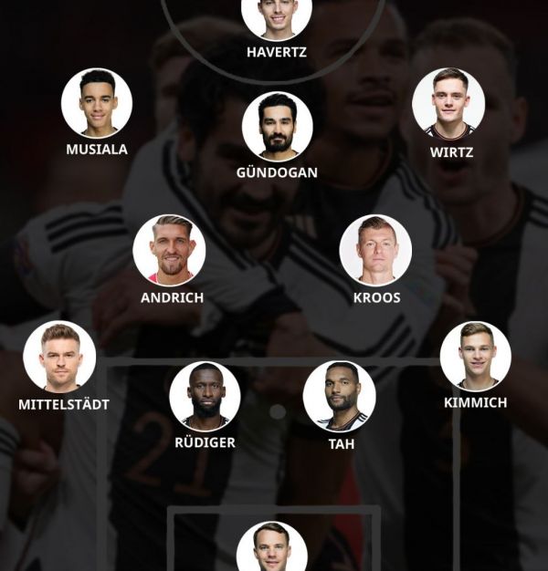 ترکیب آلمان و مجارستان؛ کروس و گوندوغان در خط هافبک ژرمنها