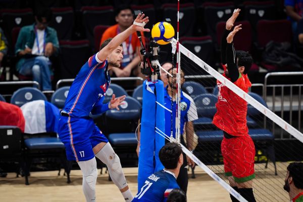 لیگ ملت های والیبال ملیپوشان ایران مغلوب قهرمان المپیک شدند