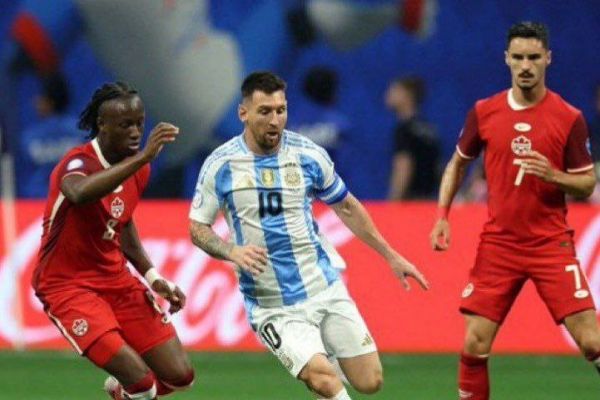 صحبتهای مسی پس از اولین برد در رقابتهای کوپا آمهریکا